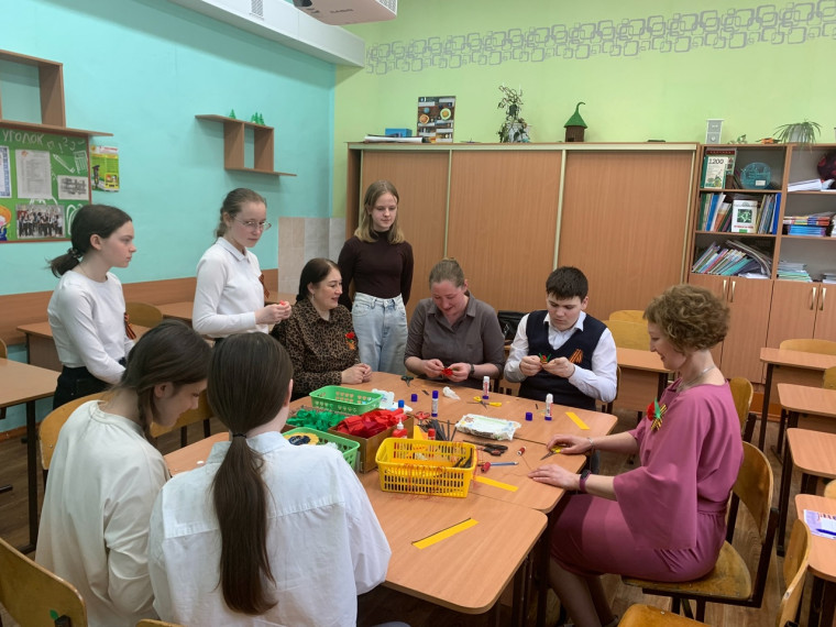 Общешкольное мероприятие "Путь Победы".